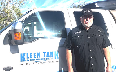 Jim Tome from Kleen Tank, the national leader in professional RV tank cleaning service